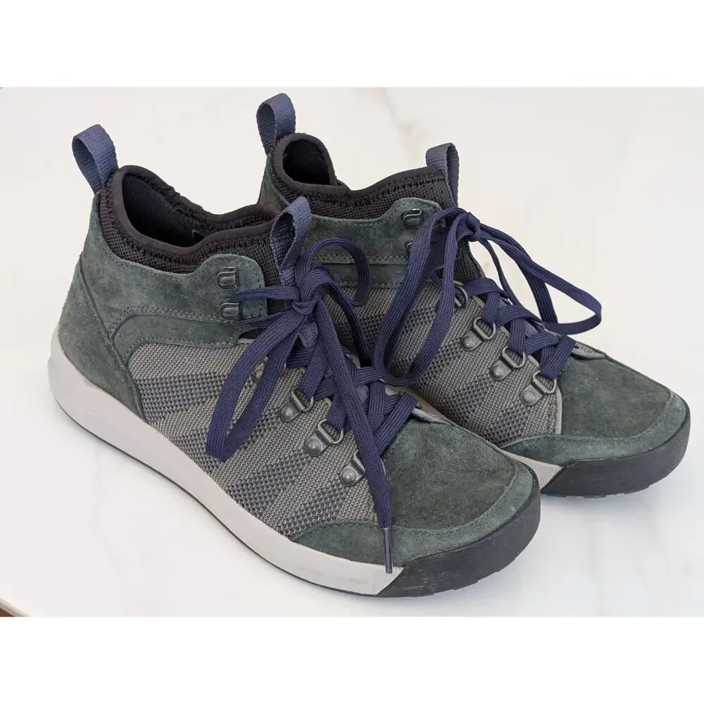 L.L. Bean Vista Mid Hikers Mens 7.5 / Womens 9 Gray Suede Trail Sneakers